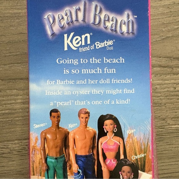 Vtg Pearl Beach Ken Doll 1997 Mattel NEW Barbie's Friend Color Change  Ring - Picture 5 of 10